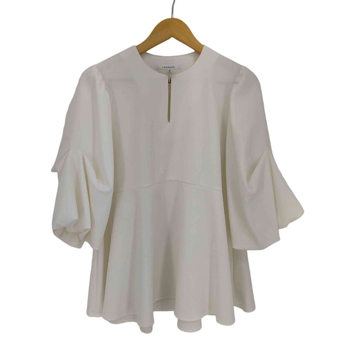 カデュネ CADUNE 裾フレアブラウス レディース JPN:36